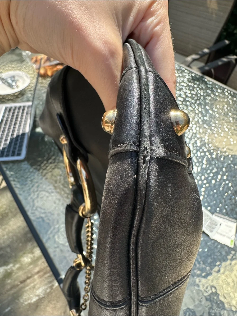 Gucci horsebit hobo bag